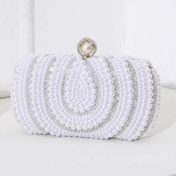Tara - Water Droplet Shaped Pearl Clutch - Picture 2 of 7